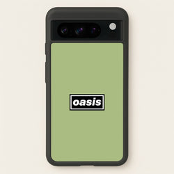 Band Name Green  - Oasis Phone Case for Google Pixel 8 Pro
