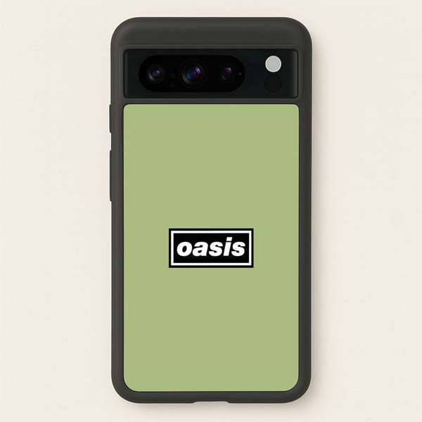 Band Name Green  - Oasis Phone Case for Google Pixel 8 Pro