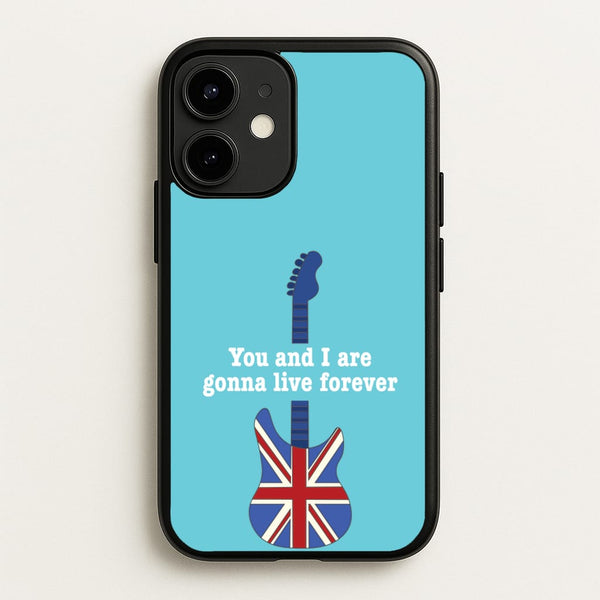 You And I Are Gonna Live Forever  - Oasis Phone Case for iPhone 12 Mini