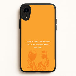 I Don't Believe That Anybody  - Oasis Phone Case for iPhone XR