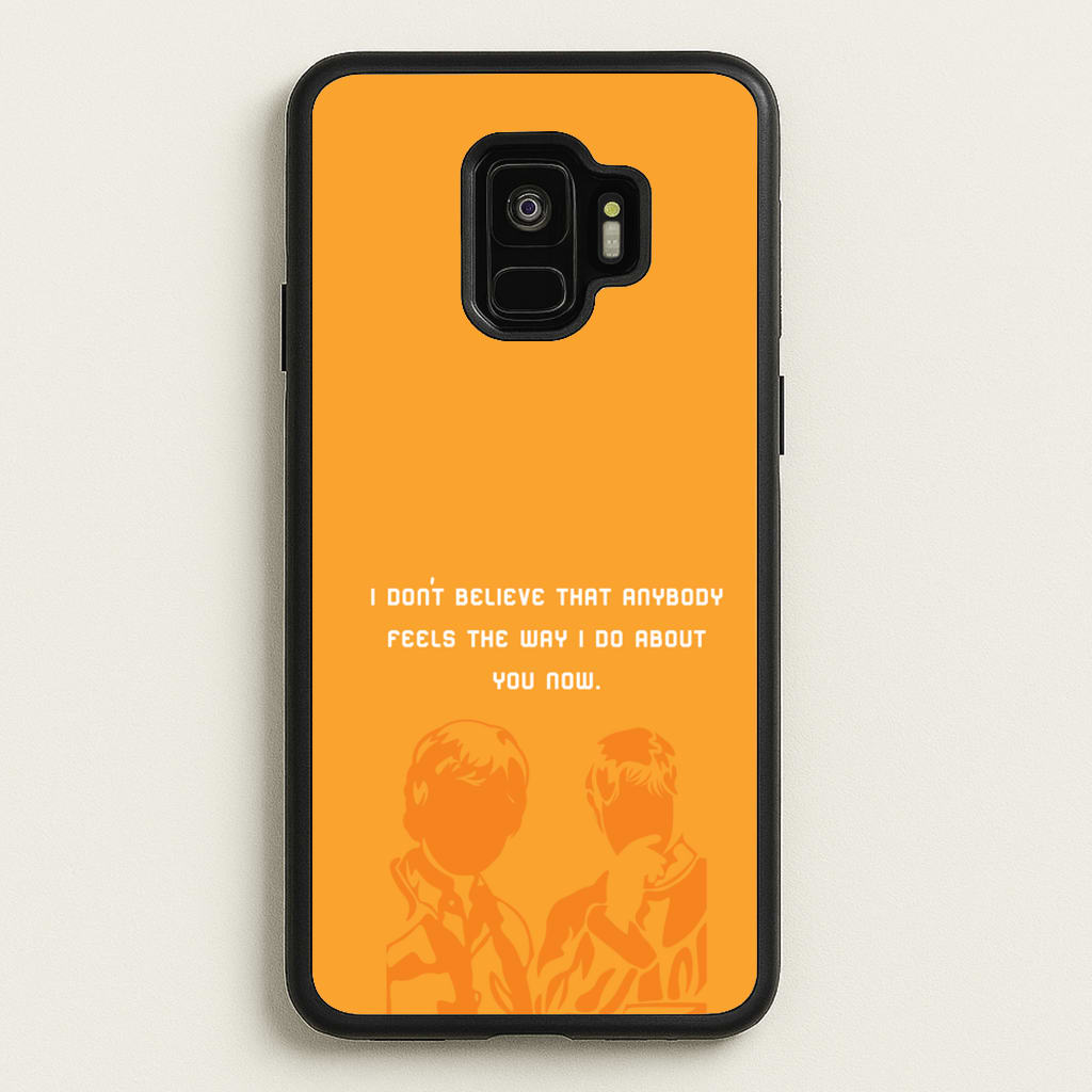 I Don't Believe That Anybody  - Oasis Phone Case for Galaxy S9