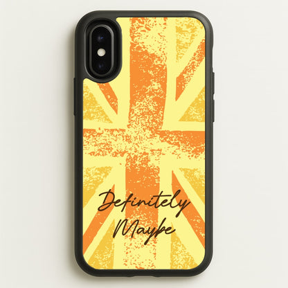 Definitely Maybe  - Oasis Phone Case for iPhone X / XS