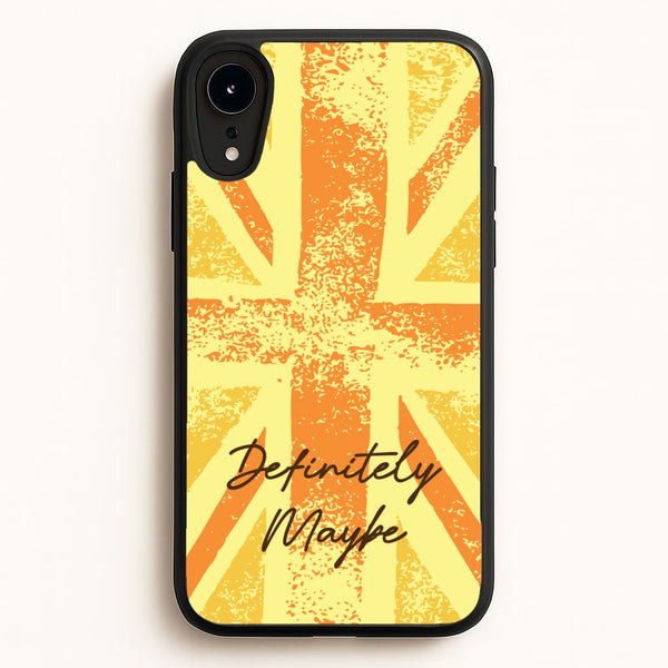 Definitely Maybe  - Oasis Phone Case for iPhone XR