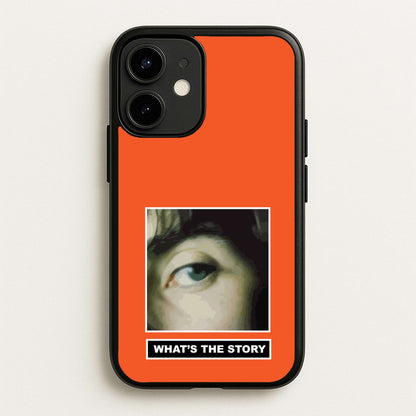 What's The Story Orange  - Oasis Phone Case for iPhone 12 Mini