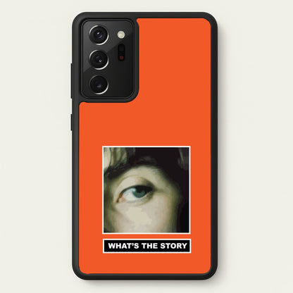 What's The Story Orange  - Oasis Phone Case for Galaxy Note 20 Ultra