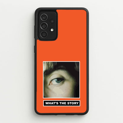 What's The Story Orange  - Oasis Phone Case for Galaxy A52 / A52s