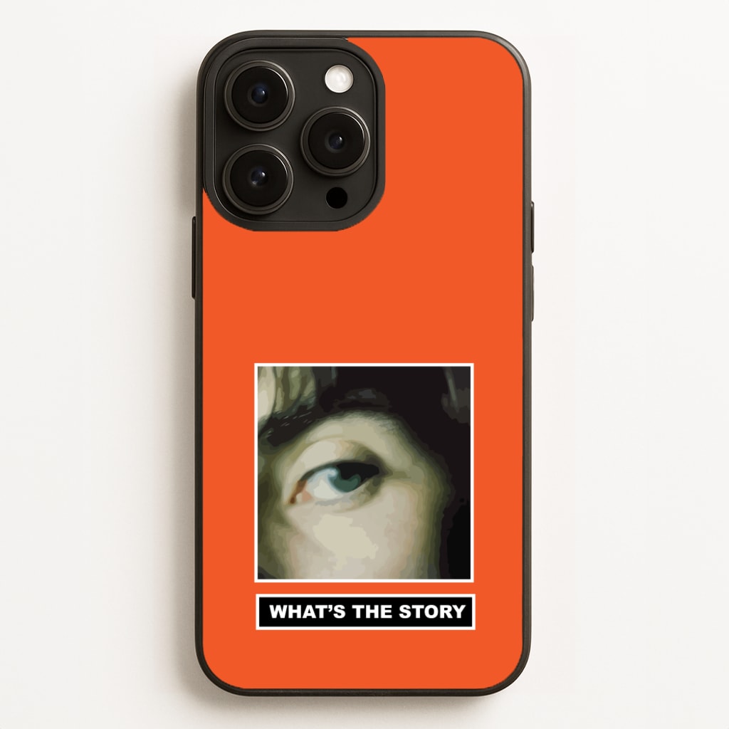 What's The Story Orange  - Oasis Phone Case for iPhone 12 Pro Max