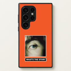 What's The Story Orange  - Oasis Phone Case for Galaxy S24 Ultra