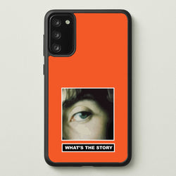 What's The Story Orange  - Oasis Phone Case for Galaxy S20FE