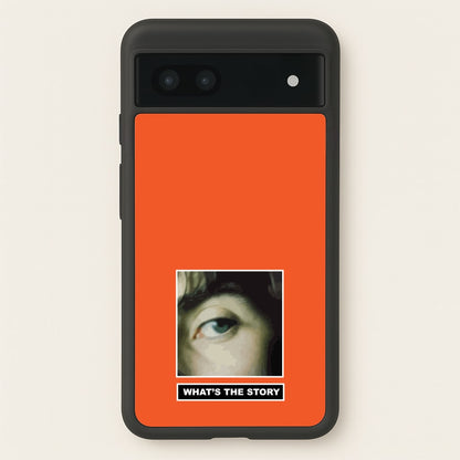What's The Story Orange  - Oasis Phone Case for Google Pixel 7a