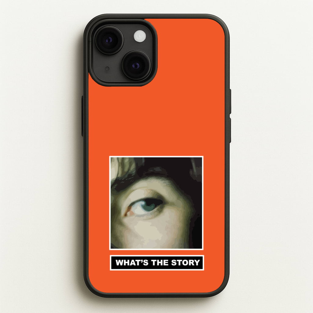What's The Story Orange  - Oasis Phone Case for iPhone 13 Mini