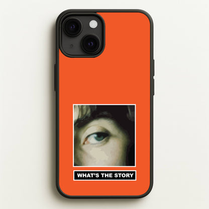 What's The Story Orange  - Oasis Phone Case for iPhone 13 Mini