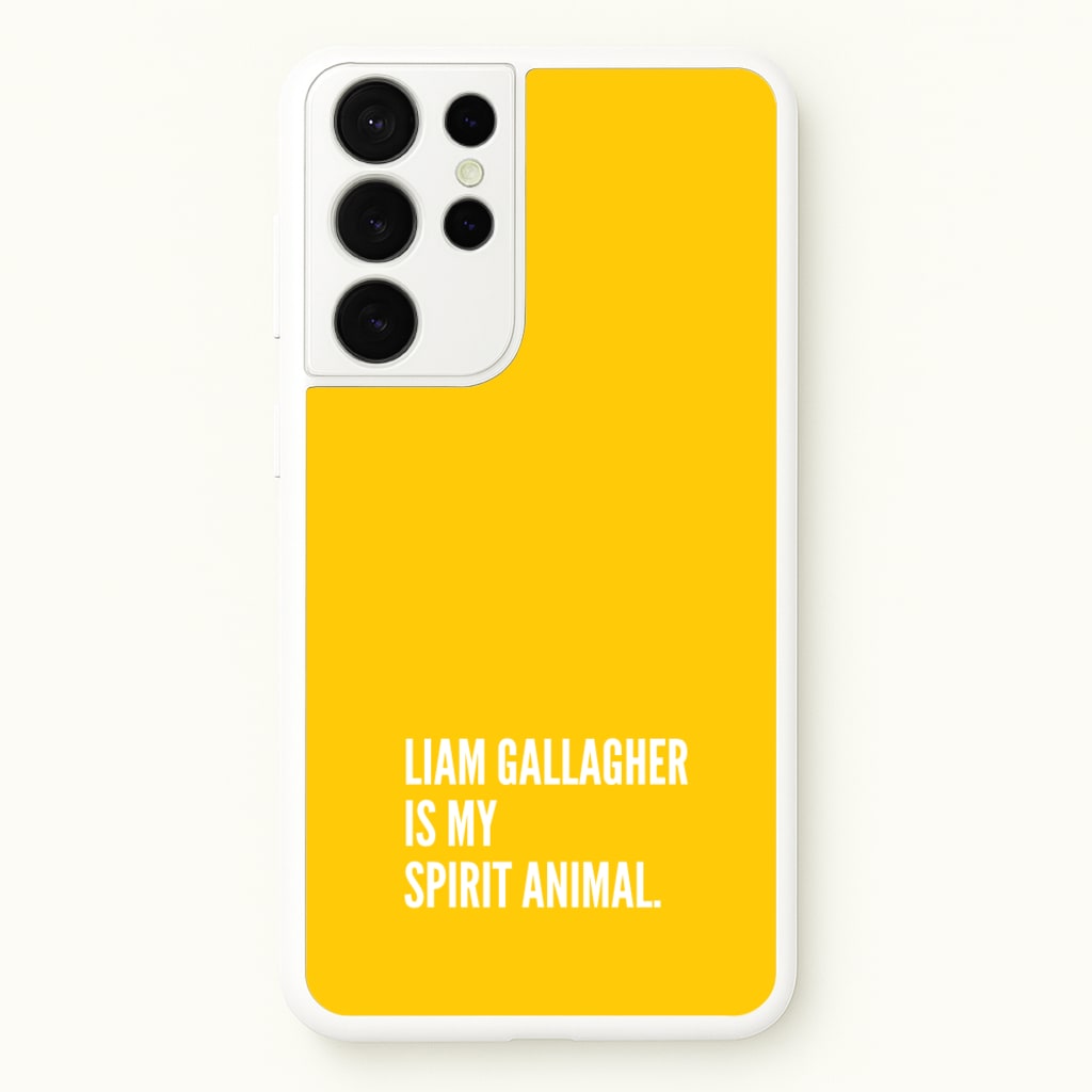 Liam Is My Spirit Animal  - Oasis Phone Case for Galaxy S21 Ultra