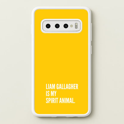 Liam Is My Spirit Animal  - Oasis Phone Case for Galaxy S10