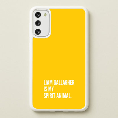 Liam Is My Spirit Animal  - Oasis Phone Case for Galaxy S20FE