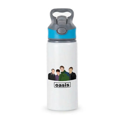Rock Band Members Active Water Bottle - Blue
