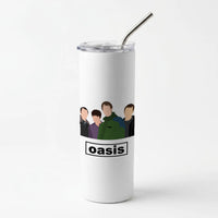 Rock Band Members Skinny Tumbler