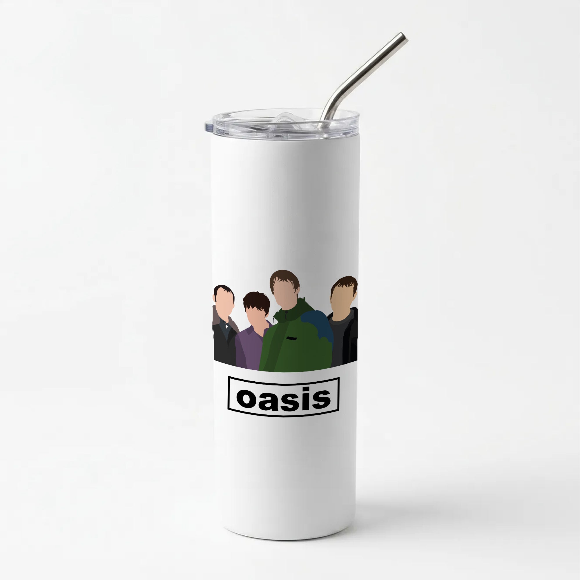 Rock Band Members Skinny Tumbler