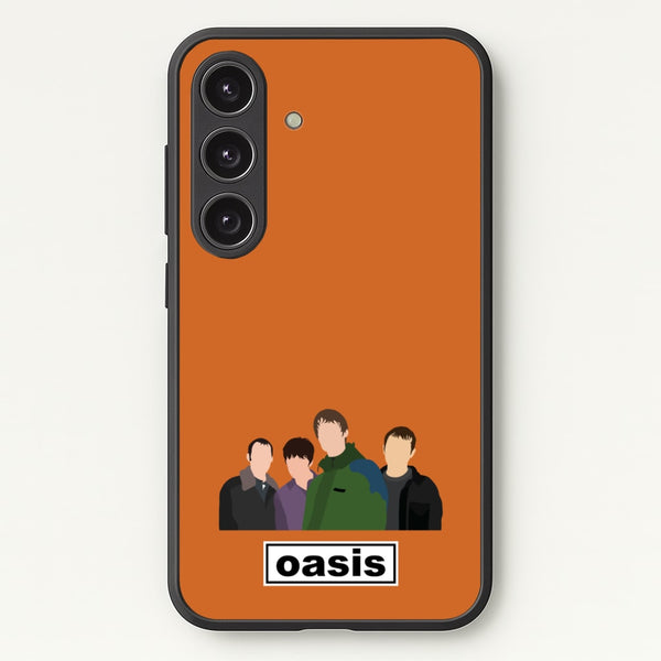 Rock Band Members  - Oasis Phone Case for Galaxy S24 Plus
