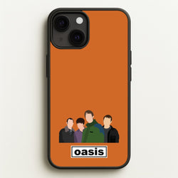 Rock Band Members  - Oasis Phone Case for iPhone 13