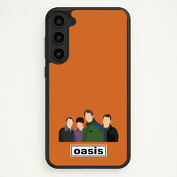 Rock Band Members  - Oasis Phone Case for Galaxy S23