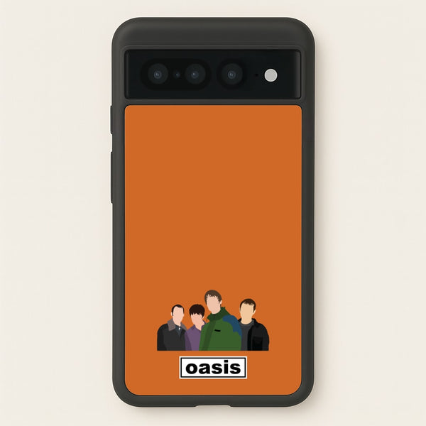 Rock Band Members  - Oasis Phone Case for Google Pixel 7 Pro
