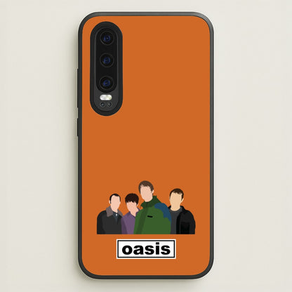 Rock Band Members  - Oasis Phone Case for Huawei P30
