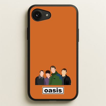 Rock Band Members  - Oasis Phone Case for iPhone 16e