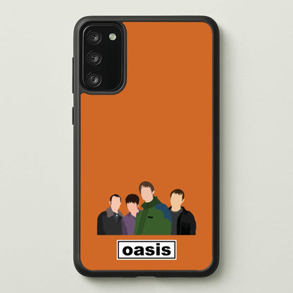 Rock Band Members  - Oasis Phone Case for Galaxy S20
