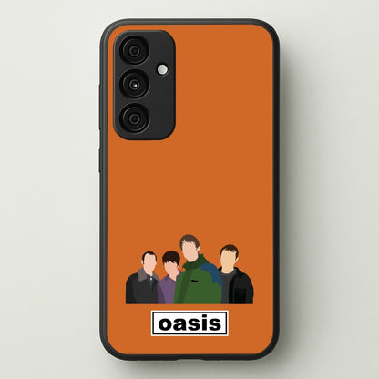 Rock Band Members  - Oasis Phone Case for Galaxy A15