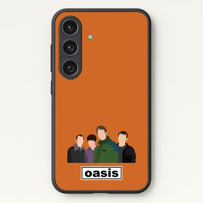 Rock Band Members  - Oasis Phone Case for Galaxy S25