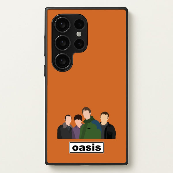Rock Band Members  - Oasis Phone Case for Galaxy S24 Ultra