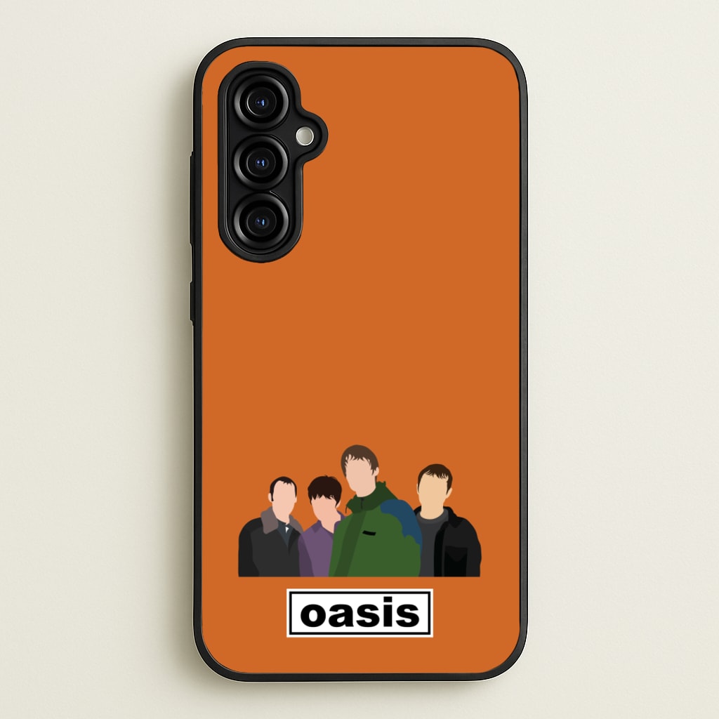 Rock Band Members  - Oasis Phone Case for Galaxy A54