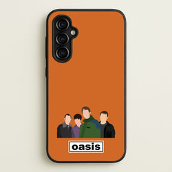 Rock Band Members  - Oasis Phone Case for Galaxy A54