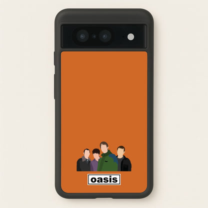 Rock Band Members  - Oasis Phone Case for Google Pixel 8