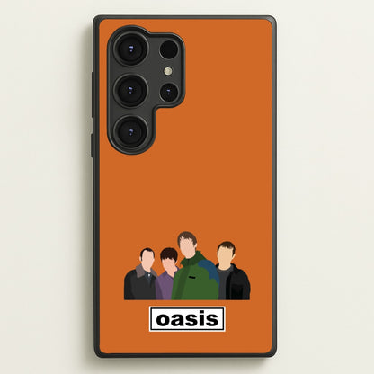Rock Band Members  - Oasis Phone Case for Galaxy S25 Ultra