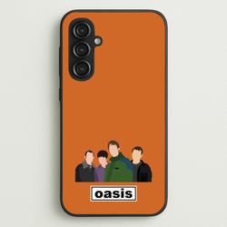 Rock Band Members  - Oasis Phone Case for Galaxy S23FE
