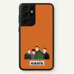 Rock Band Members  - Oasis Phone Case for Galaxy S21 Ultra