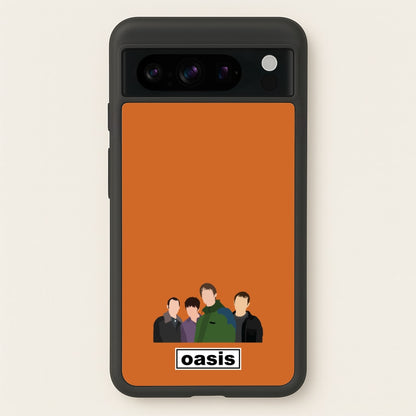 Rock Band Members  - Oasis Phone Case for Google Pixel 8 Pro
