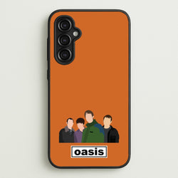 Rock Band Members  - Oasis Phone Case for Galaxy A14