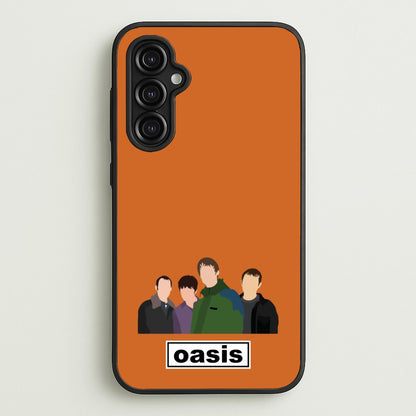 Rock Band Members  - Oasis Phone Case for Galaxy A14