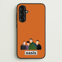 Rock Band Members  - Oasis Phone Case for Galaxy A16