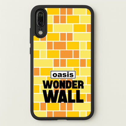 Wonder Wall Pattern  - Oasis Phone Case for Huawei P20