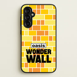 Wonder Wall Pattern  - Oasis Phone Case for Galaxy A54