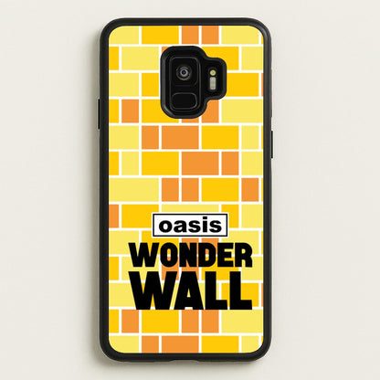 Wonder Wall Pattern  - Oasis Phone Case for Galaxy S9