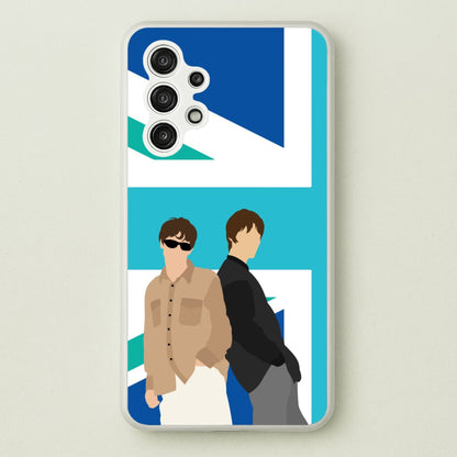 British Flag Band Members  - Oasis Phone Case for Galaxy A13