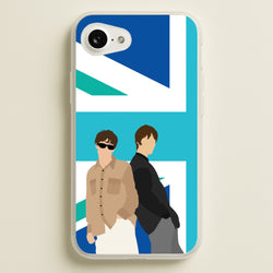 British Flag Band Members  - Oasis Phone Case for iPhone 16e