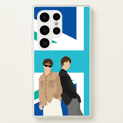British Flag Band Members  - Oasis Phone Case for Galaxy S24 Ultra