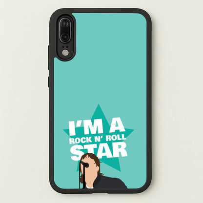 I'm A Rock And Roll Star  - Oasis Phone Case for Huawei P20