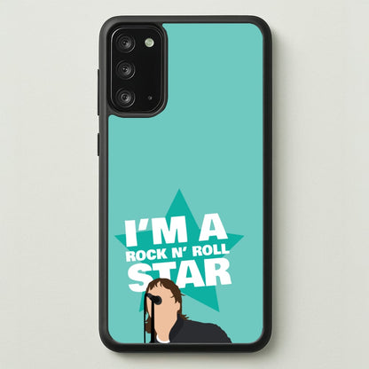I'm A Rock And Roll Star  - Oasis Phone Case for Galaxy Note 20